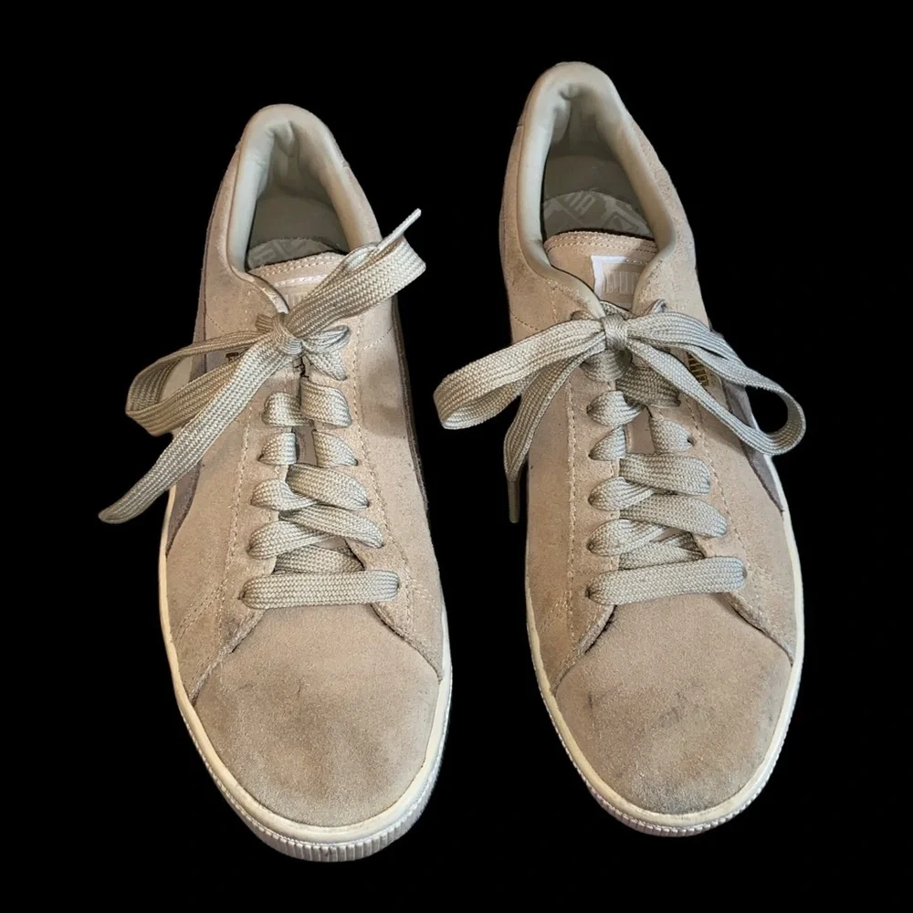 Puma Tan Suede Classic Sneakers Mens Size 7 Lifestyle Retro